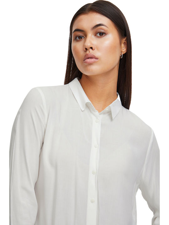 Women's Long Sleeve Shirt Cloud Dancer.