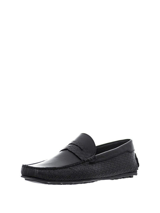 Legend Walking Men's Leather Loafers Black