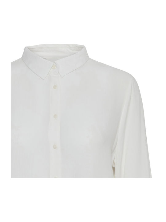 Women's Long Sleeve Shirt Cloud Dancer.