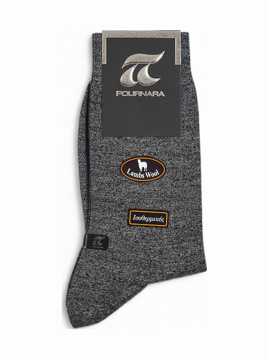 Pournara Herren Socken Black 1Pack