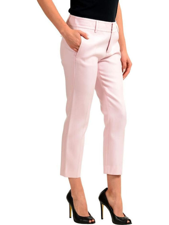 Damen Stoff Hose Pink