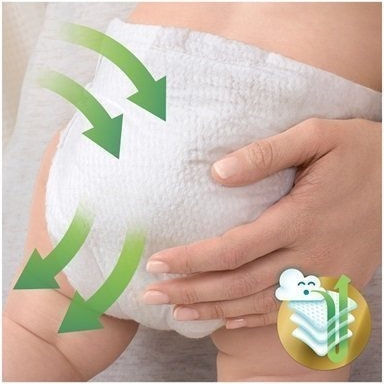 Pampers Scutece cu bandă adezivă Premium Care Premium Care Nr. 3 pentru 5-9 kgkg 120buc