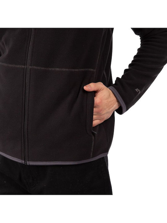 Herren Fleecejacke Black