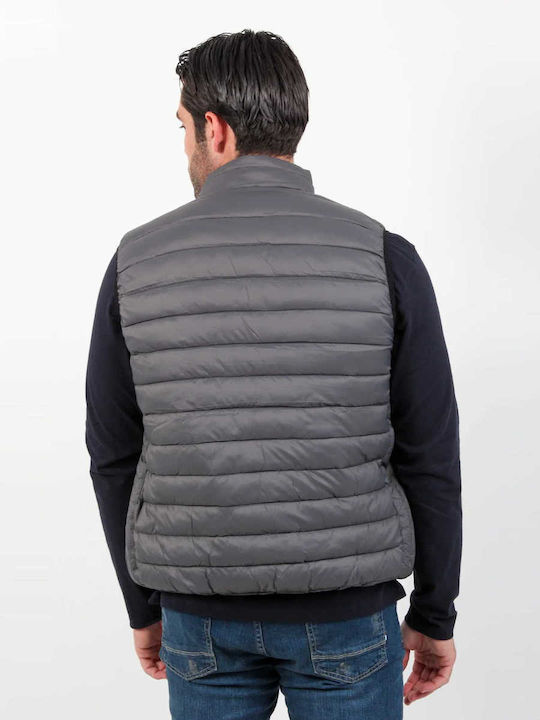 Assn Sleeveless Jacket Charcoal