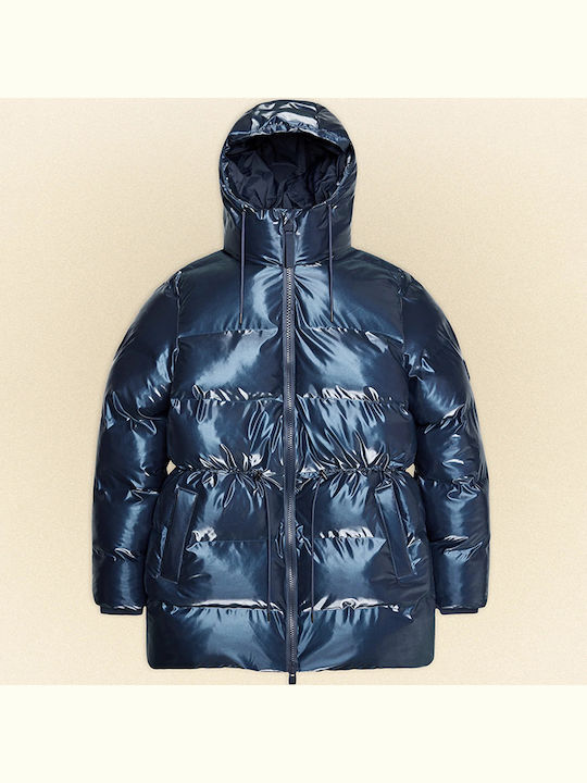 Winter Jacket Puffer Blue