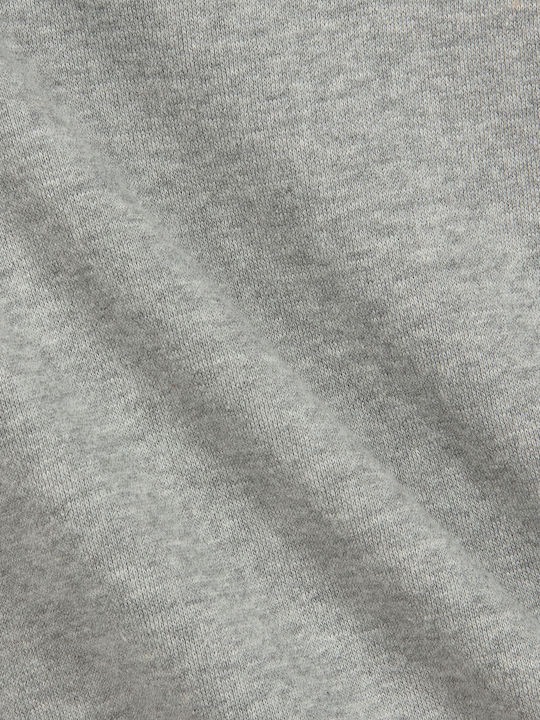 Athletic Kids Sweatshirt Cardigan Gray