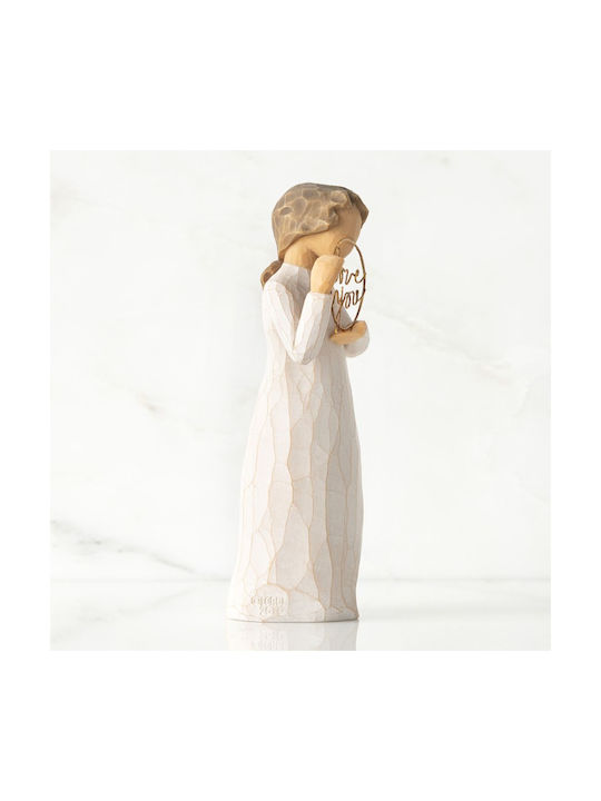 Willow Tree Decorative Figure Polyresin "love You" 3x3x13cm 1pcs