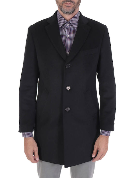 Tom Frank Men's Half Coat Black