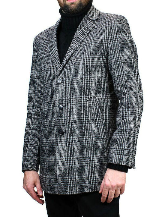 Vittorio Artist Men's Coat Gray