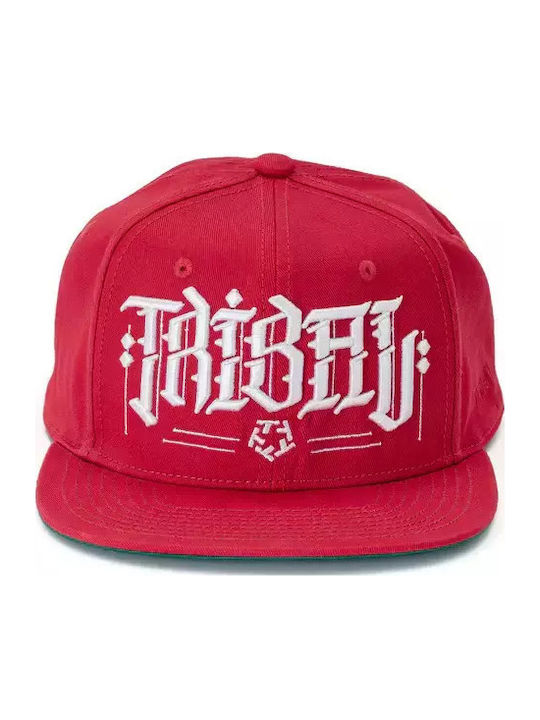 Jockey mit geradem Schirm Rot