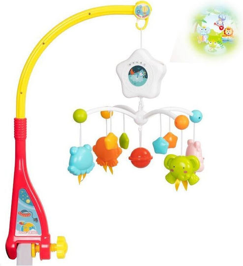 Mobile for Cot with Music and Rotation Fox Carrousel for Newborns