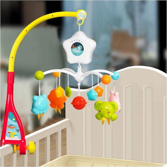 Mobile for Cot with Music and Rotation Fox Carrousel for Newborns