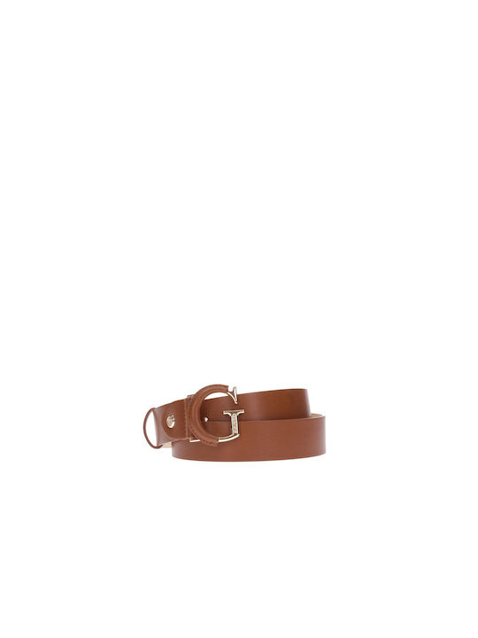 Guess Adjustable Women's Belt Tabac Brown