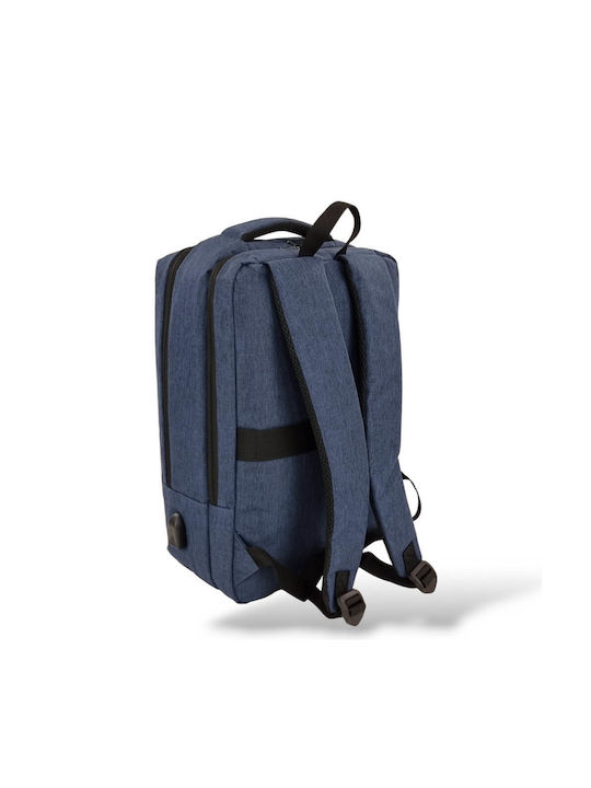 Rain Fabric Backpack Waterproof Blue 18lt