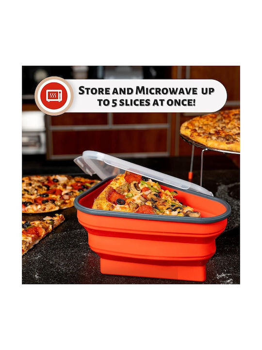 Microwave Plastic Lunch Box Orange