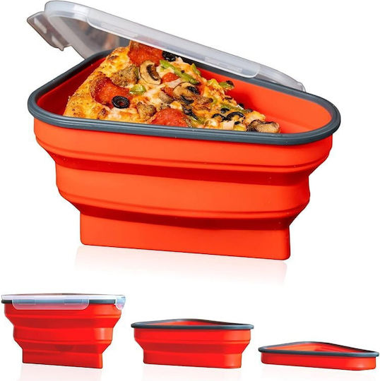 Microwave Plastic Lunch Box Orange