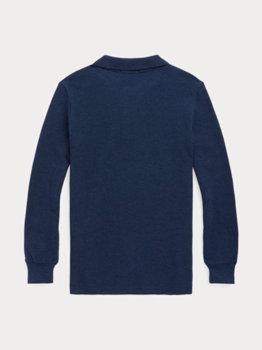 Ralph Lauren Kids Polo Long Sleeve Blue