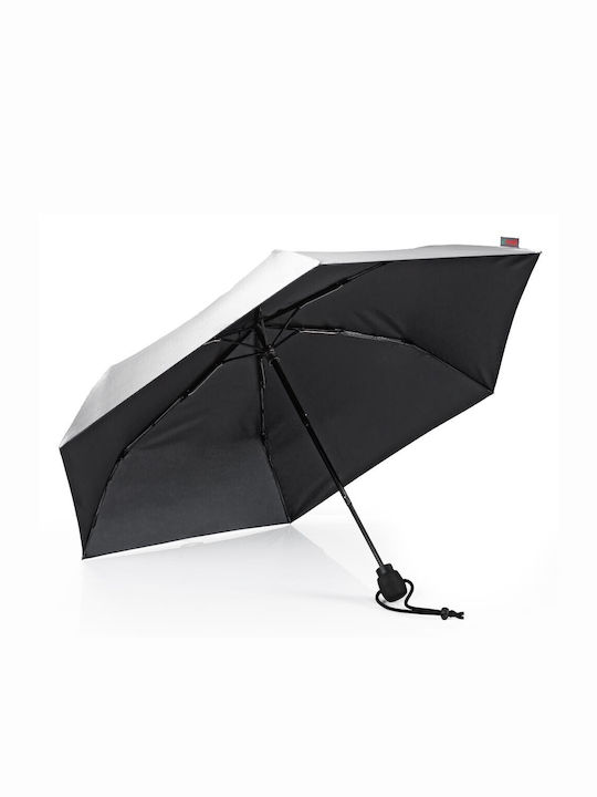 Euroschirm Regenschirm Kompakt Schwarz