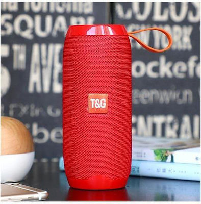 T&G Bluetooth-Lautsprecher 10W mit Batterielaufzeit bis zu 2 Stunden Rot