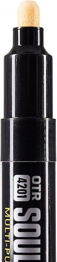 On The Run Permanent Marker 8mm White