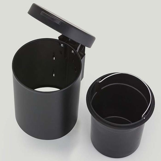 Geesa 644 Καλαθάκι Μπάνιου 5lt Μαύρο