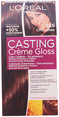 L'Oreal Paris Casting Creme Gloss Hair Dye no Ammonia 535-chocolate 180ml