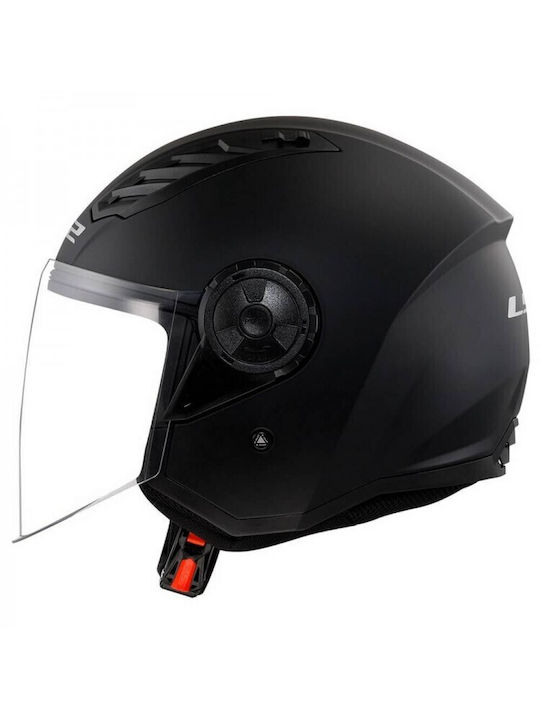 LS2 Airflow Ii Of616 Jet Helmet ECE 22.06 Black Matt