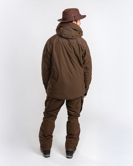 Pinewood Hunting Pants Waterproof in Khaki color