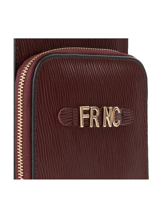 FRNC Frauen Brieftasche Klassiker Burgundisch