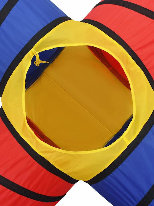 vidaXL vidaXL Play Tent Tunnel Multicolour for 6 Years Old and Above
