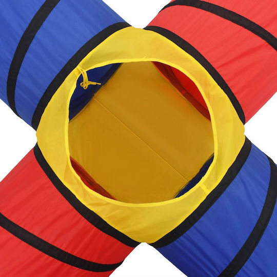 vidaXL vidaXL Play Tent Tunnel Multicolour for 6 Years Old and Above