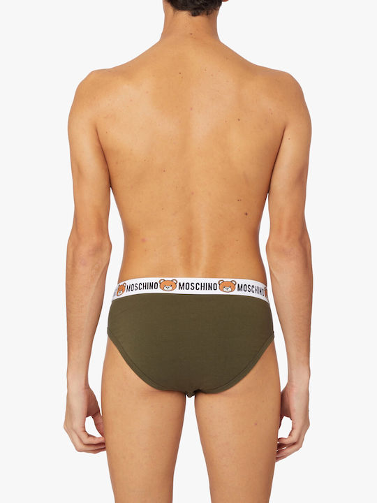Moschino Μποξεράκι Olive