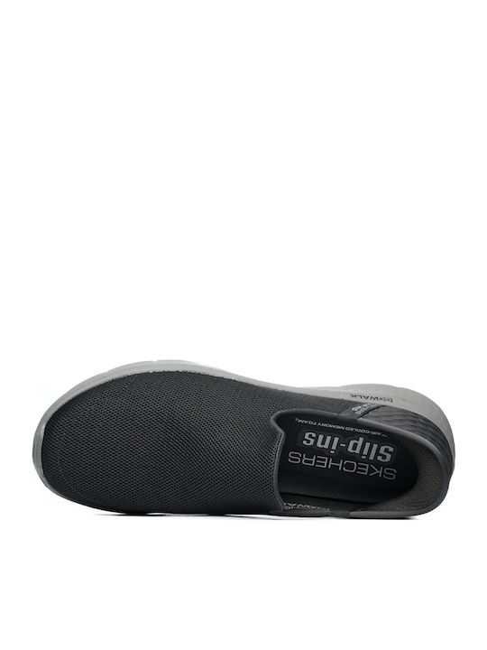 GO WALK FLEX Men's Slip-Ons Black