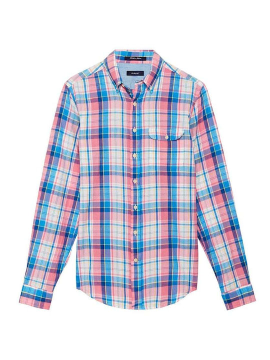 Gant Men's Shirt Long Sleeve Multicolour