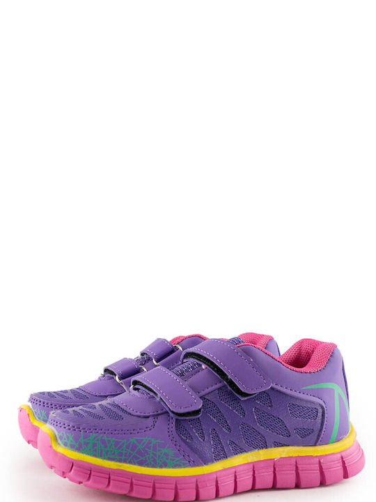 BBS Kids Sneakers with Scratch Purple