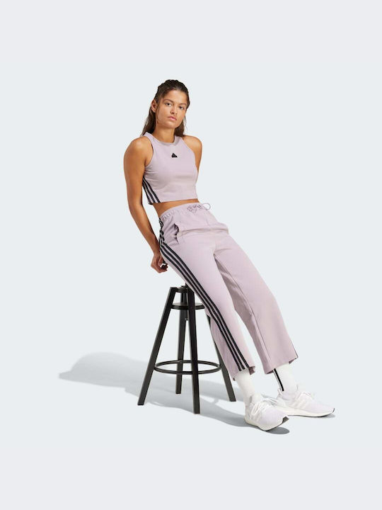 Adidas Damen-Sweatpants Lila