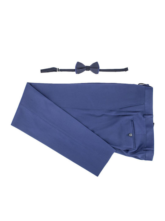 Herrenanzug mit Weste ΡΟΥΑ (Blue)