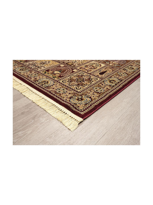 Newplan Persia 6283 Teppich Rechteckig mit Fransen Burgundy