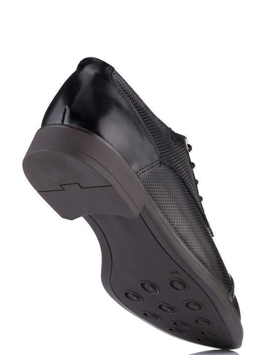 Handgefertigt Leder Herrenschuhe Schwarz