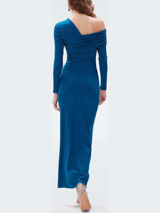 Diane Von Furstenberg Evening Blue Dress