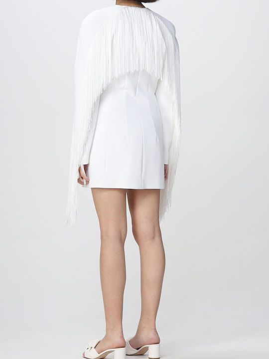 Pinko Mini Dress White