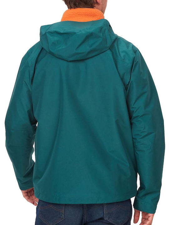 Winter Jacket Hardshell Waterproof and Windproof Dark Jungle