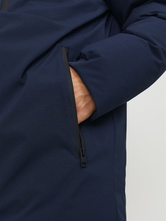 Winter Jacke Parka Wasserdicht Navy Blazer