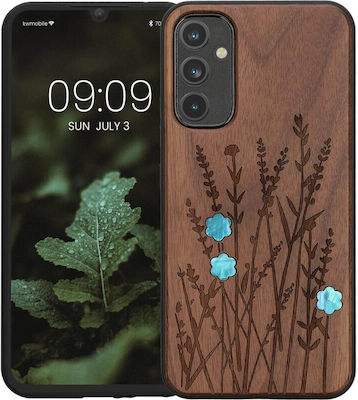 KWmobile Back Cover Wooden Brown (Galaxy A34)