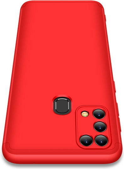 GKK 360 Full Cover Πλαστικό Κόκκινο (Samsung Galaxy Μ31)