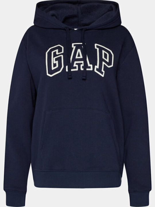 Long Women's Sweatshirt Navy Blue
