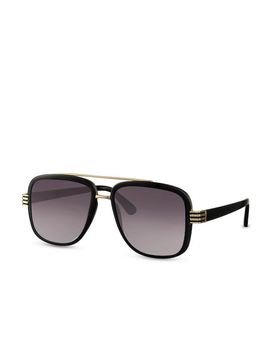 Solo-Solis Sunglasses with Black Frame and Black Gradient Lenses NDL2890