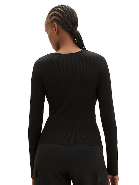 Tom Tailor Women's Long Sleeve Sweater Black.