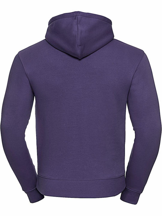 Russell Europe Werbe-Hoodie in Lila Farbe