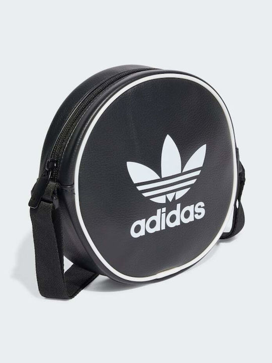 Adicolor Classic Round Γυναικεία Τσάντα Ώμου Μαύρη